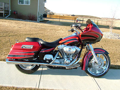 Custom Motorcycle Painting
